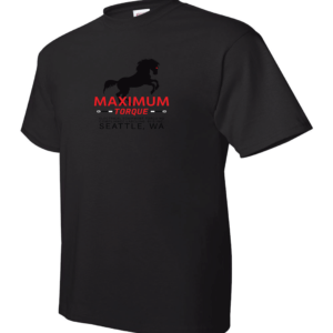 Black Dark Horse Logo T-Shirt