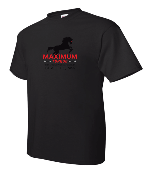 Black Dark Horse Logo T-Shirt