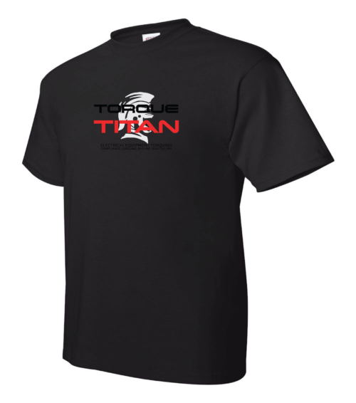 Black Torque Titan Logo T-Shirt