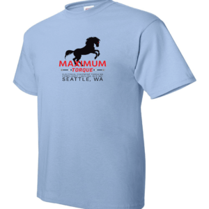 Maximum Torque T-Shirt – Light Blue Hanes 5170 EcoSmart® Unisex Tee for Electrical Equipment Experts