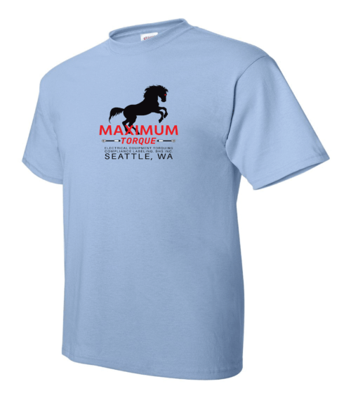 Light_Blue_Dark_Horse T-Shirt
