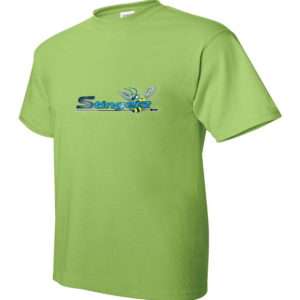 Stingerz Professional Logo T-Shirt - Lime Hanes 5170 EcoSmart® Unisex Tee for Trade Professionals