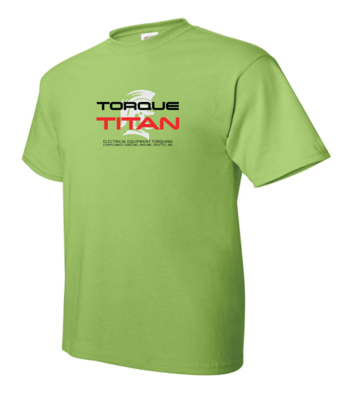 Lime Torque Titan Logo T-Shirt