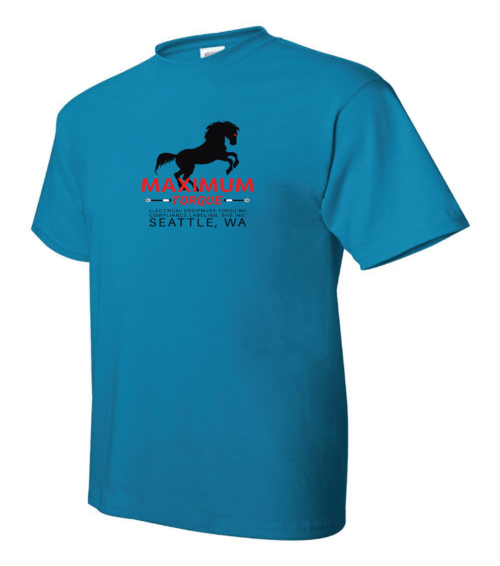Teal Dark Horse Logo T-Shirt