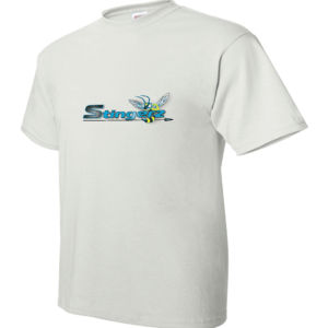 Stingerz Professional Logo T-Shirt - White Hanes 5170 EcoSmart® Unisex Tee for Trade Professionals