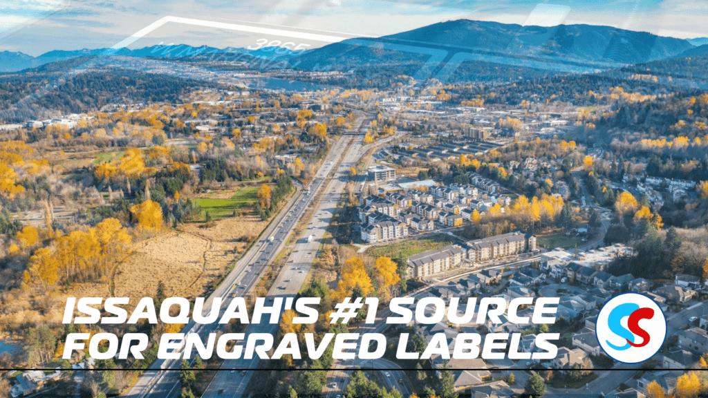 Issaquah WA Label Engraver 